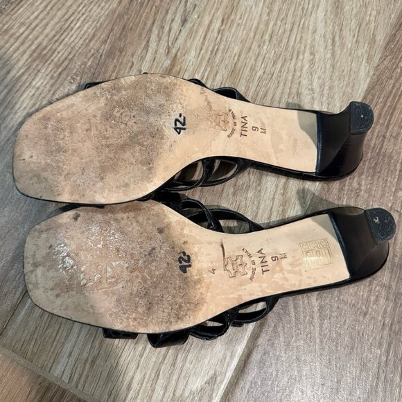 Brighton "Tina" Strappy Leather Heel Sandal - Picture 5 of 5